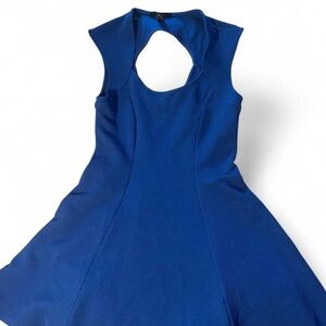 Forever 21 Vibrant Blue Backless Dress